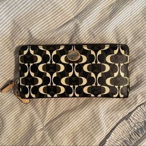 Coach Accordion Wallet